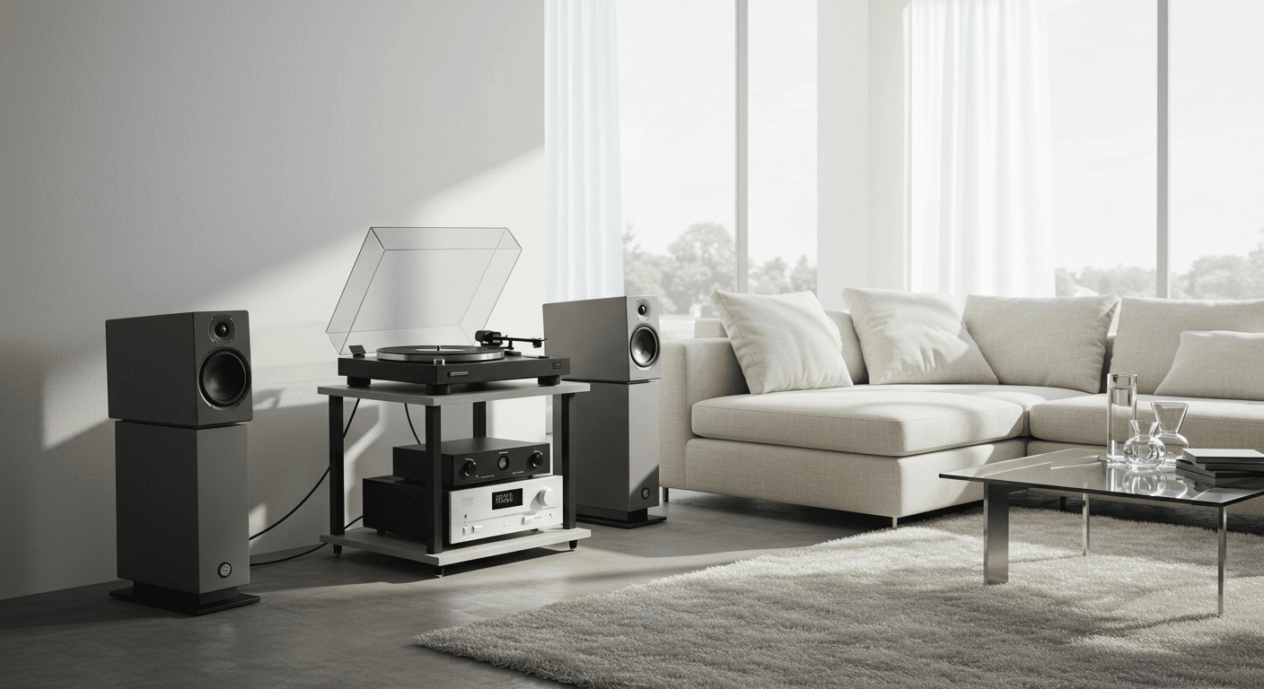 Configuration audio milieu de gamme