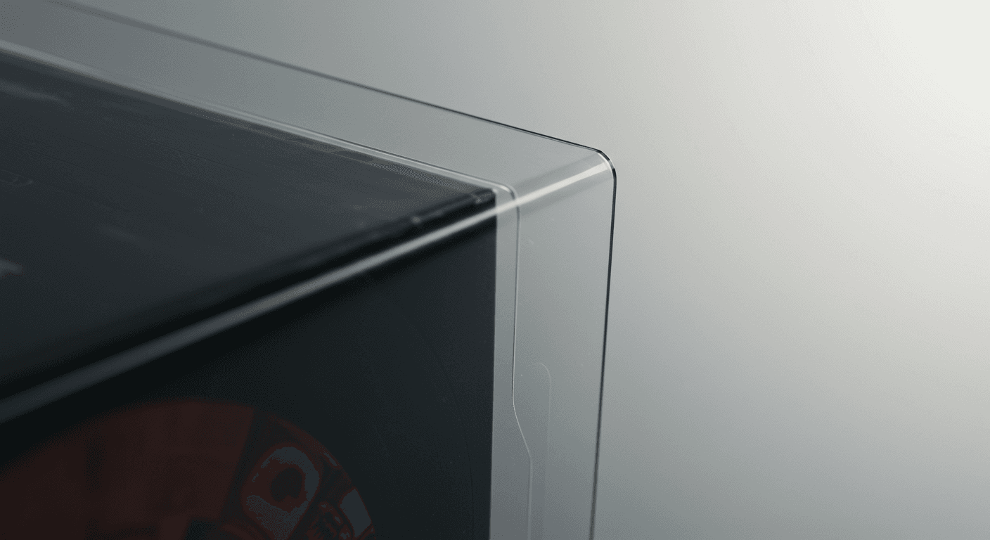 Couverture en plastique pour vinyle