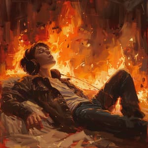 Fire Relaxation: Melody Breeze Calm - Inside Rest