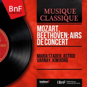 Mozart & Beethoven: Airs de concert - Wolfgang Amadeus Mozart