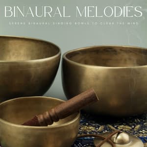Binaural Melodies: Serene Binaural Singing Bowls To Clear The Mind - Easy Listening Background Jazz