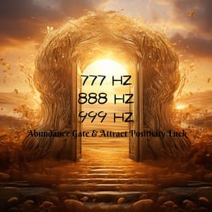 777 Hz, 888 Hz, 999 Hz Abundance Gate & Attract Positivity Luck: High Vibration Wealth Frequency - Meditation Music Zone