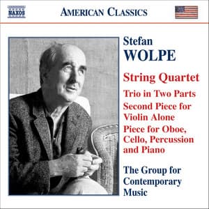 Wolpe: String Quartet / Second Piece for Violin Alone / Trio in 2 Parts / Oboe Quartet - Stefan Wolpe