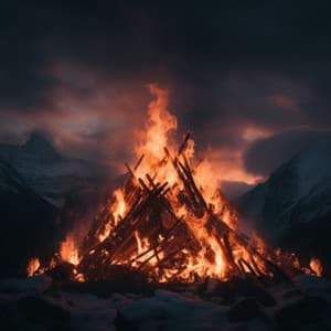 Binaural Fire Meditation: Warmth and Serenity - Binaural Beats Research