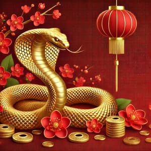 Snake Year 2025 - Chinese Relaxation and Meditation