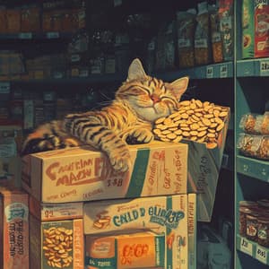 猫咪星夜萨克斯：猫咪的冷静之音 - Sleepy Cats