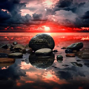 Tranquil Yoga Harmony: Ocean Ripples' Music - Nature Soundscape