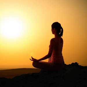 Nightfall Meditation Music: Serenity in Sound - Music for Positivity