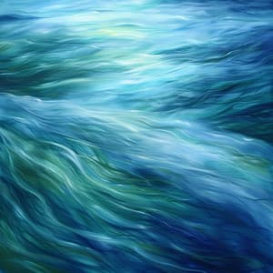 Ambiente Fluvial Para Mejorar El Sueño Profundo - Perdido en azul