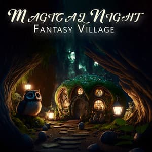 Magical Night Fantasy Village - Music to Relax in Free Time