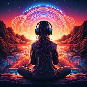 Lofi Music for Meditation: Focused Mind Journey - 432Hz Crystal Hang Drums