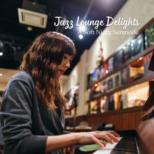 Jazz Lounge Delights: A Soft Night Serenade - Background Jazz Coffee Shop