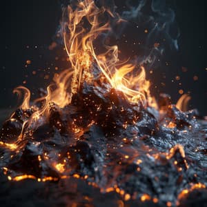 Binaural Baby Fire: Warm Soothing Sounds - Alfachronic