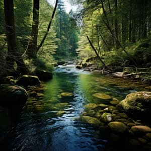 Relajación Del Río: Melodía Pacífica Del Flujo - Música de jardinería