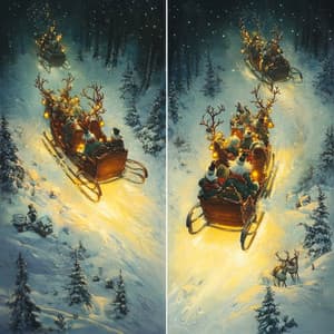 Sleigh Bell Serenity: Calm Christmas Nights - Christmas Lullabies