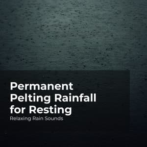 Permanent Pelting Rainfall for Resting - Relaxing Rain Sounds