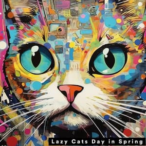 Lazy Cats Day in Spring - Cat Music Therapy