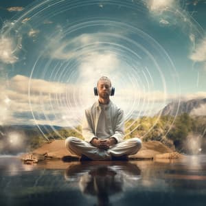 Meditation Echoes: Binaural Calming Frequencies - Outside The Sky