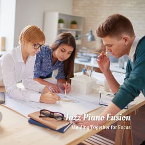 Jazz Piano Fusion: Melding Together for Focus - Coffee Shop Music