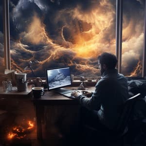 Sinfonía Del Modo De Trabajo: Armonía Entre Trueno Y Música - Ruidos amplios