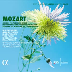 Mozart: Concerto for Two Pianos KV 365, Sinfonia concertante for Four Winds KV 279B, Adagio KV 261, Rondos KV 269 & 373 for Violin - Wolfgang Amadeus Mozart