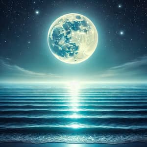 10PM Water Journeys: Twilight Over Quiet Tides - Seascapers