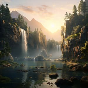 Calma Del Río: Costa Meditativa Para Viajes De Sueño Con Ondas Theta - Concentración de ritmos binaurales