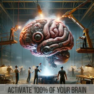 Activate 100% Of Your Brain: Neurological Activation at 432Hz for Unlimited Achievement - Brain Stimulation Consort