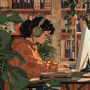 Música Para El Estudio: Ritmos Profundos De Enfoque - Lectura de música de fondo