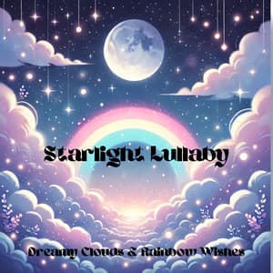 Starlight Lullaby: Dreamy Clouds & Rainbow Wishes - Baby Lullaby!