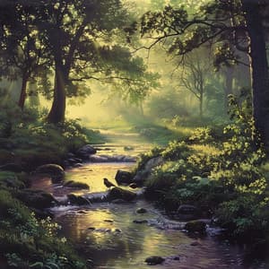 Ecos Emplumados Del Arroyo: Coro De La Naturaleza Binaural - 92 96 Hz - ondas de ritmo