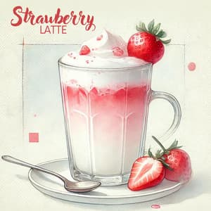 Strawberry Latte: Fresh Jazz Café - Coffee Lounge Collection