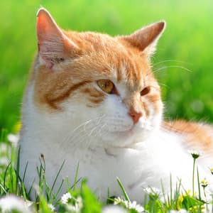 Nature's Feline Serenity: Crystal Singing Bowl Harmony with White Noise for Cats - Crossing Sounx