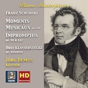Piano Masterpieces: Franz Schubert – Moments musicaux & Impromptus - Franz Schubert
