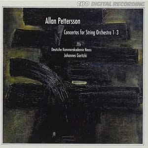 Pettersson: Concertos for String Orchestra Nos. 1-3 - Allan Pettersson