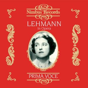 Lehmann in Opera - Lotte Lehmann