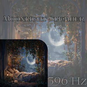 396 Hz Moonlight Slumber - Sleep Music 396