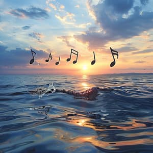 Ocean Melody: Nautical Music Notes - Doctor Hz