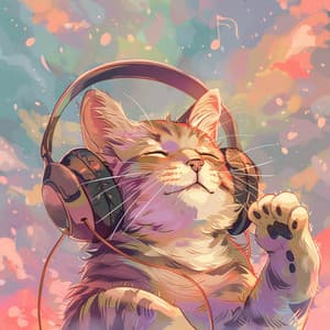 Lofi Cat Sounds: Purring Rhythms - Cat Café Music