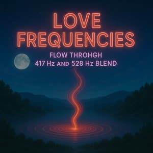 Love Frequencies Flow Through 417 Hz and 528 Hz Blend - Light Vessel