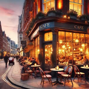 London Street Cafe: Instrumental Piano Jazz - London Cafe Jazz