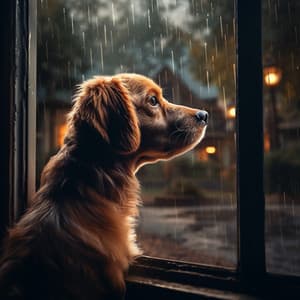 Patas Y Lluvia: Sonidos Serenos De Lluvia Para Mascotas Calmas - Sonido esencial de la naturaleza