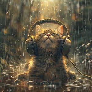 Rain Melody: Cats Soothing Tunes - Music for Relaxing Cats