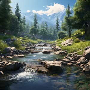 Streamside Serenity: Soothing Nature's Harmony - Nature Sounds Radio