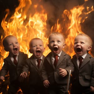 Blaze Anthem for Baby Dreams: Music in the Blaze - Noom Night Fire Sounds
