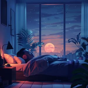 Melodic Embrace of Sleep: Soft Lofi Drift - Sleepy Clouds