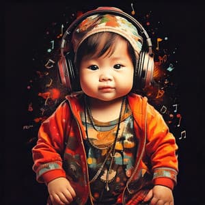 Little Grooves: Hip Hop Beats for Baby Playtime - Binaural Beats for Sleep