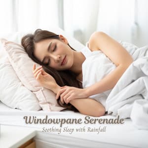Windowpane Serenade: Soothing Sleep with Rainfall - Calm Sleep Rain Sound