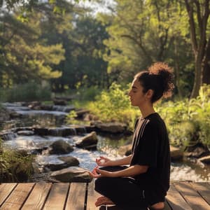 Arroyo Tranquilo: Aguas Relajantes Para La Meditación Consciente - Canal de música relajante de meditación curativa