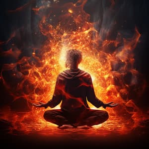 Meditation Blaze: Calming Inferno Meditation - Healing Frequencies